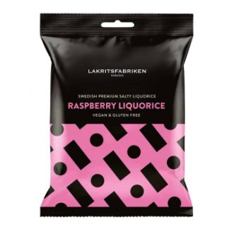 Raspberry Liquorice - Salziges Himbeer-Lakritz (vegan & glutenfrei) (100g)